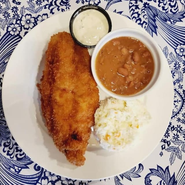 Panko Crusted Fish.