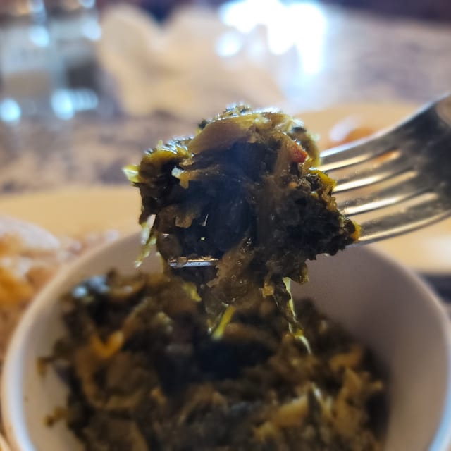 Seasoned Mixed Greens.