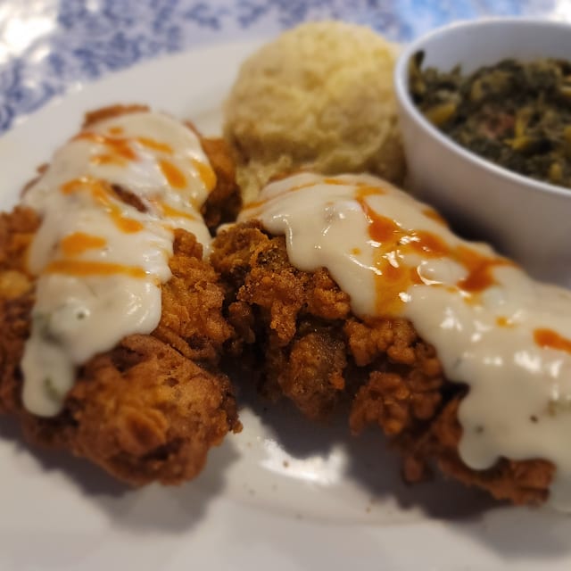 Smoked Southern Fried Chicken.