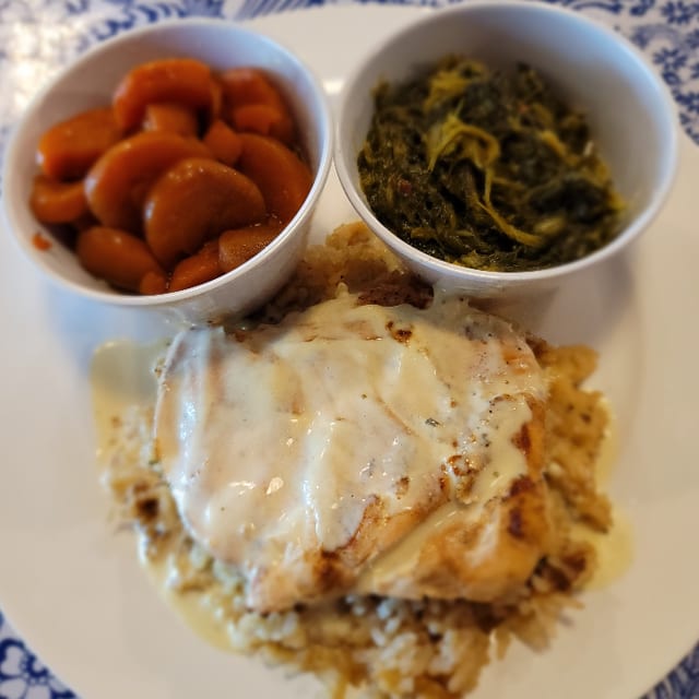 Chicken with Dijon Cream Sauce.