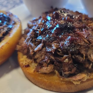 Jammin' Smoked Pulled Pork Sandwich