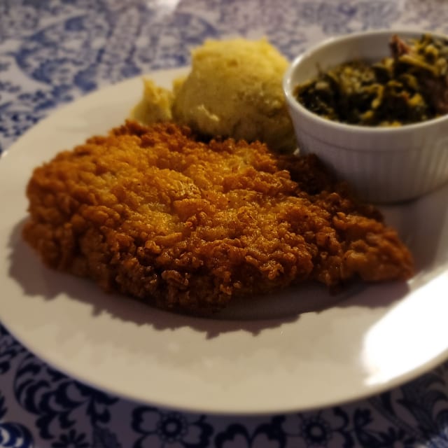 Fried Pork Tenderloin.