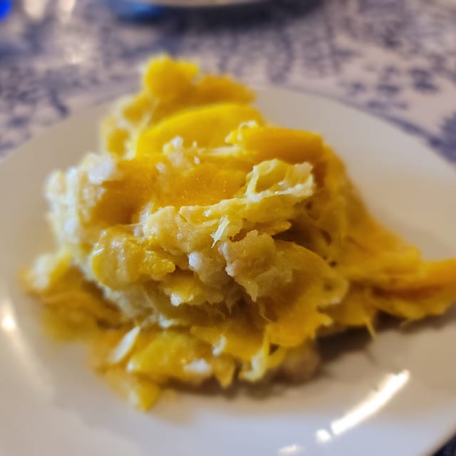 Baked Squash.