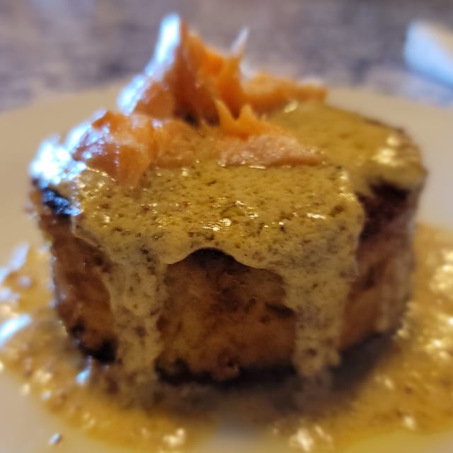 Smoked Salmon Croquette.