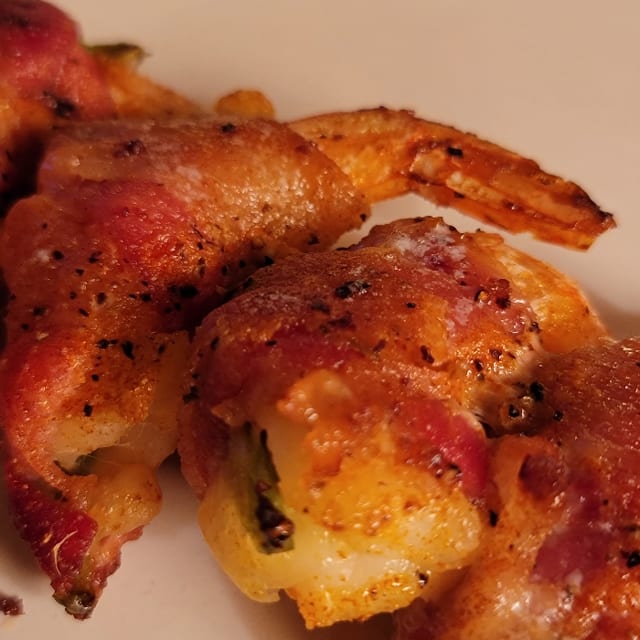 Shrimp Brochette Appetizer.